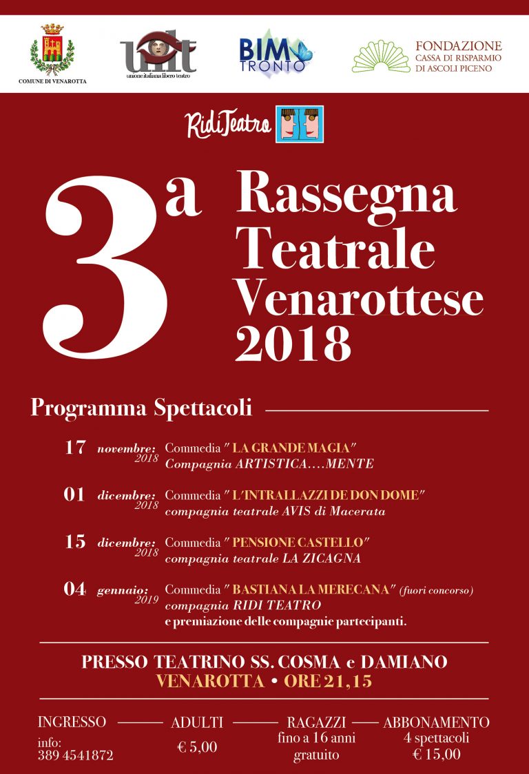 3ª Rassegna Teatrale Venarottese