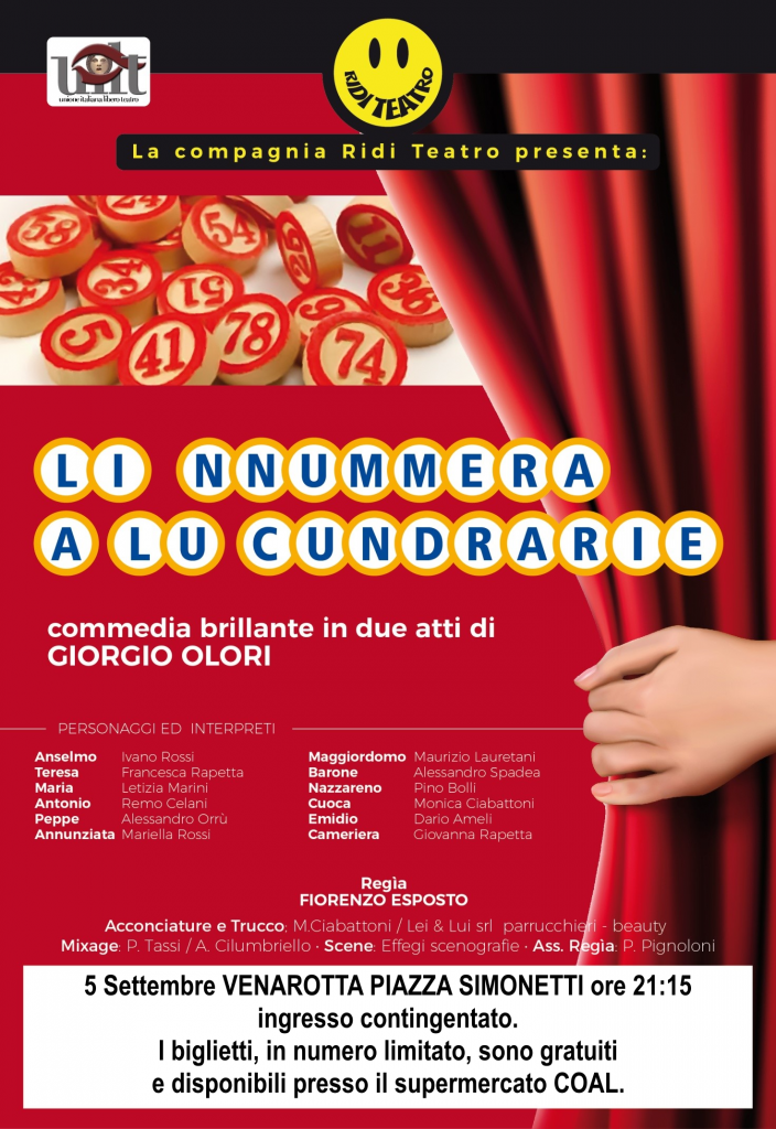 Li Nnummera a lu Cundrarie a Venarotta