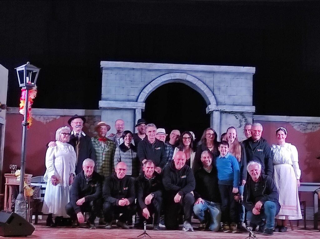 La compagnia Ridi Teatro di Venarotta