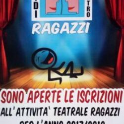 Corsi di Teatro per ragazzi 2017