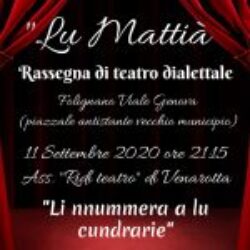 Rassegna Teatrale “Lu Mattià”